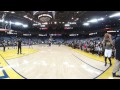 Stephen Curry Pre-Game 3-Pointers in 360 Degrees!!!