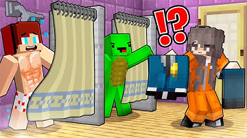 Prison Guard Girl Stole Prisoners JJ and Mikey