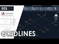 GRIDLINES (Column Grids) in AutoCAD Architecture 2020