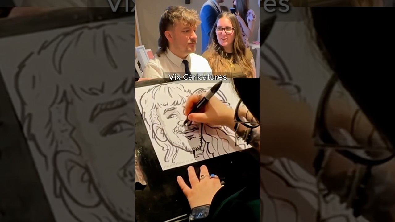 Wedding Caricatures - 