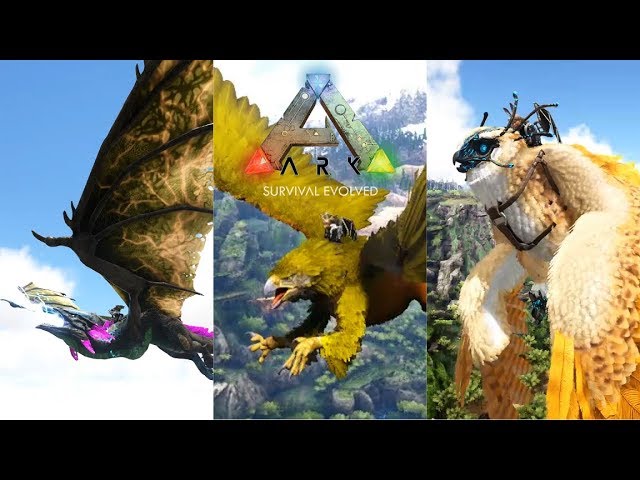 70 Ark Rag 黄金の翼グリフォンﾃｲﾑ 雷ワイバーン 黄金フクロウﾌﾞﾘｰﾄﾞ完了 Pc版公式pve Ark Survival Evolved Youtube