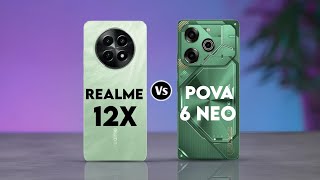 Realme 12x 5G Vs Tecno Pova 6 Neo