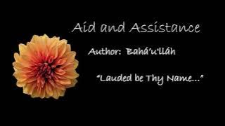 Baha'i Prayer for Aid and Assistance