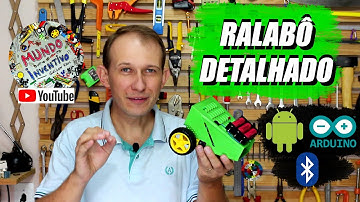 ROBÔ BLUETOOTH - Arduino -  CONTROLADO PELO CELULAR ANDROID