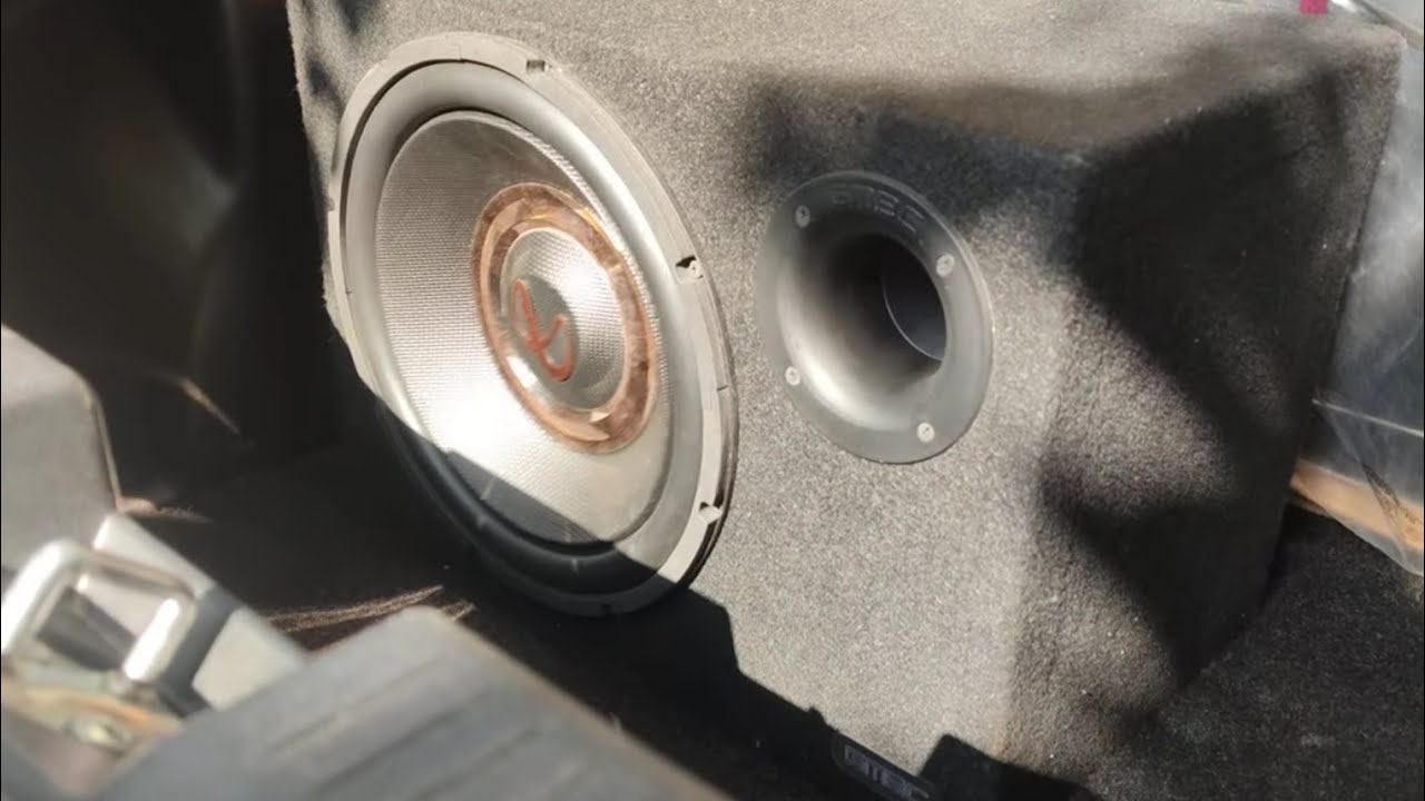 infinity primus 1270 12 inch subwoofer in glanza