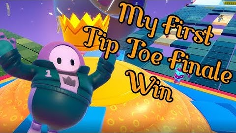 My First Tip Toe Finale Win in Fall Guys Season 2
