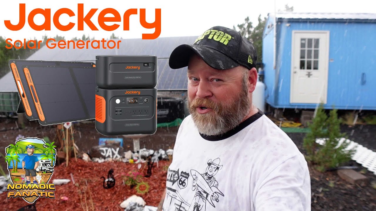 Jackery Solar Generator 2000 Plus Kit For Emergency Backup Power Off-Grid