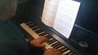 Greensleeves with metronome 84 bpm = eighth note