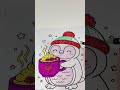 Pengivin coloring page #paperdiy #artsupplies #drawing