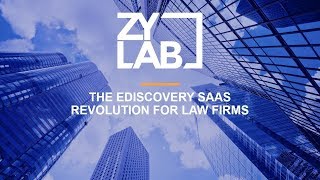 The eDiscovery SaaS Revolution for Law Firms