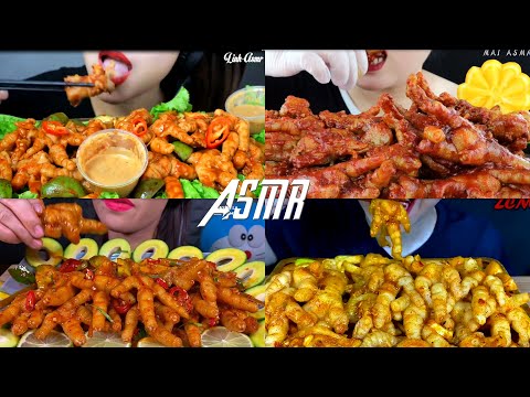 Video ASMR SPICY CHICKEN FEET.I TỔNG HỢP CLIP ĂN CHÂN GÀ RÚT... - youtube
