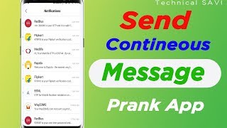 Send Continuous OTP messages to anyone and prank your Friends..|Technical SAVI| screenshot 4