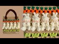 【かぎ針編み】うさぎ模様のバッグ🐰🥕／【Crochet】Rabbit stitch bag