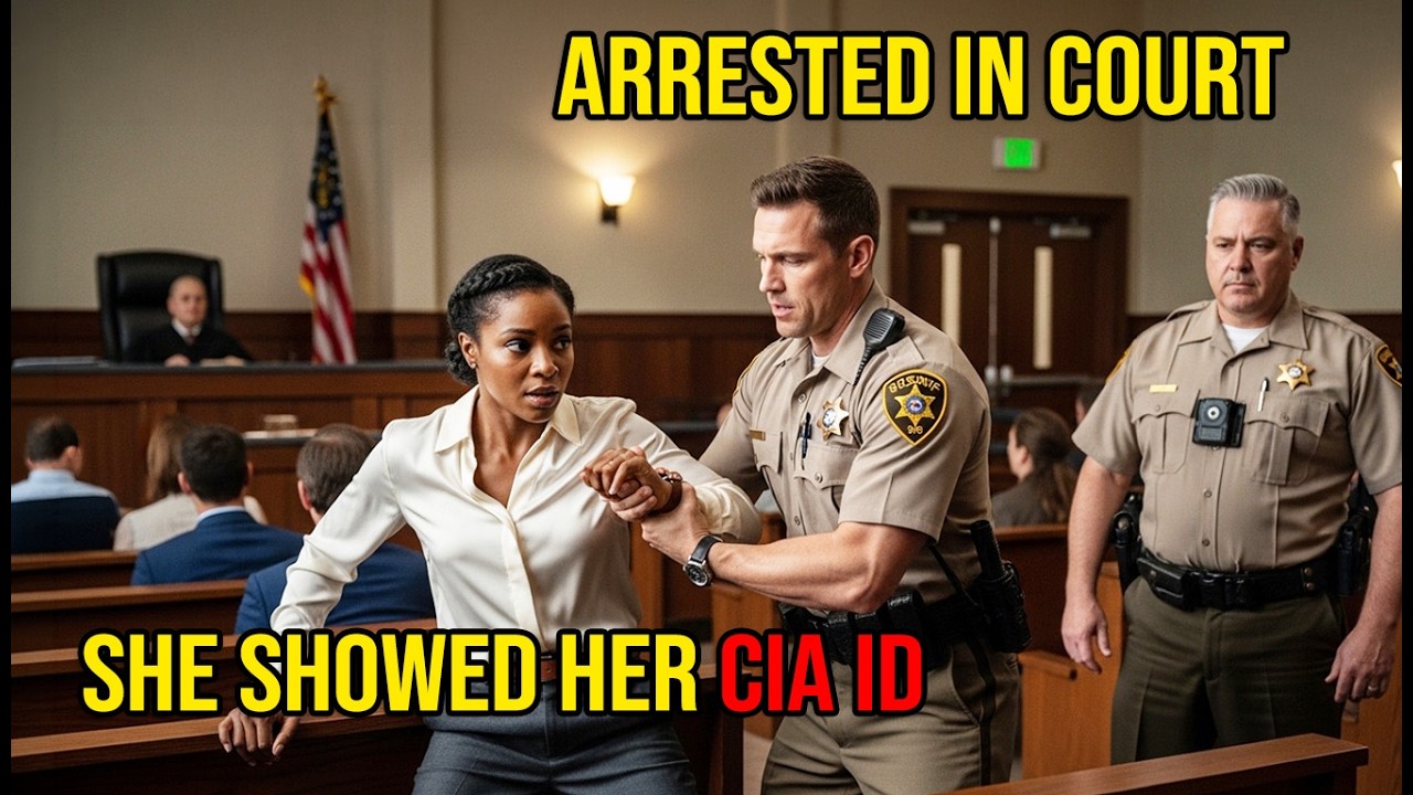 Sheriff Arrested Black Woman In The Courtroom — Then She Flashed Her CIA ID
