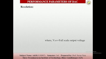 A&D_UNIT6_L6.1 BY PROF. SUVAS VORA (A/D AND D/A CONVERTERS)