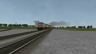 ORTS: High Speed KCSM AC4400CW #4535 Leads A UP WB ZG2OAB-01 At Clinton, IA