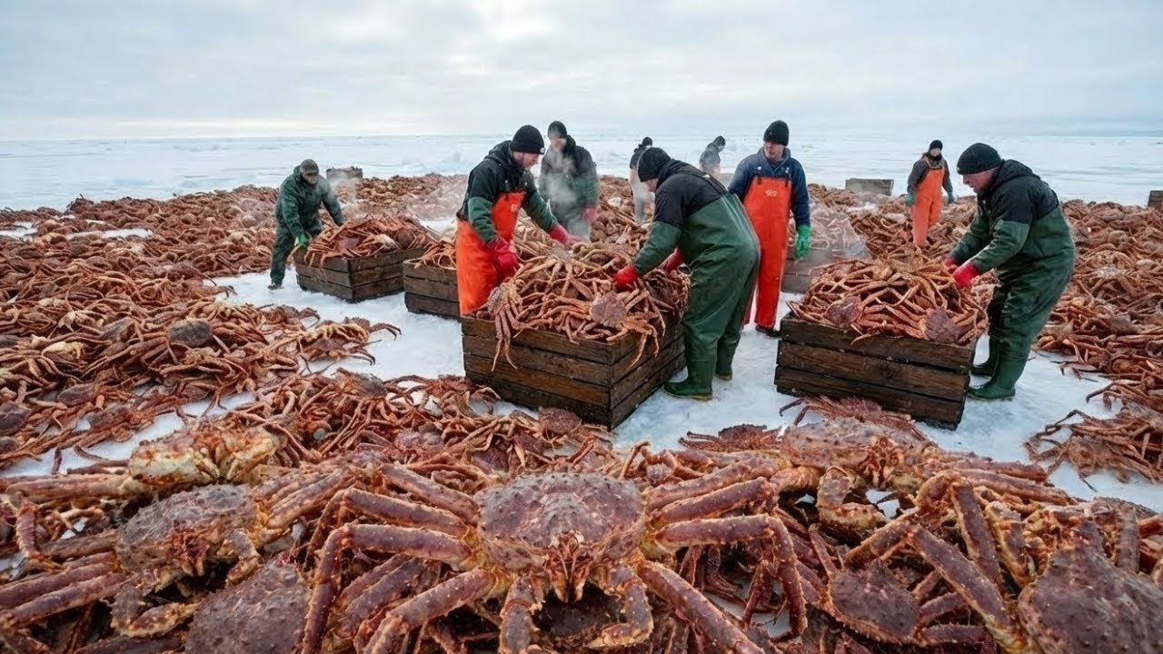 This Is What $1,000,000 of King Crab Looks Like