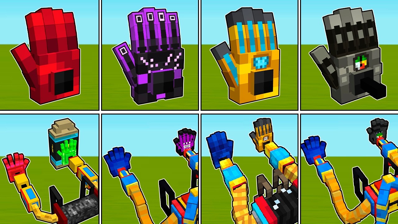 All Grabpack addon Poppy Playtime Chapter 5 in Minecraft PE [addon ...