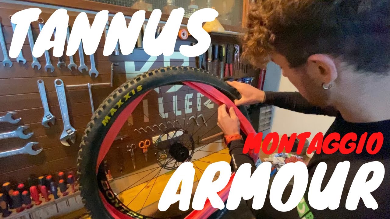 COME MONTARE TANNUS ARMOUR TUBELESS?? - ECCO LA RISPOSTA - YouTube
