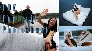 MATTRESS IN THE WATER | Photoshoot Behind the Scenes POV