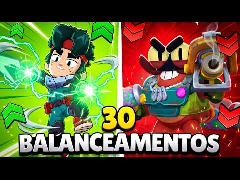 30 Balance Changes + Testing the Buffers (Sneak Peek of the New Update)