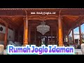 Jarang yang punya Pintu Ukir Rumah Joglo Idaman seperti ini- Pendopo Joglo Soko 35cm Kayu Jati Lawas