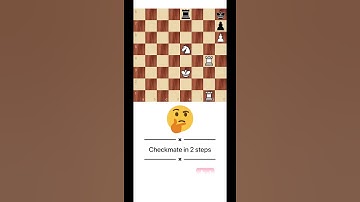 #Chess #Puzzles #White to move #Checkmate in 2 steps #Lockthemup #Gamers Zone