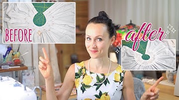 4 steps YOU can lining a FINISHED smocked bishop!