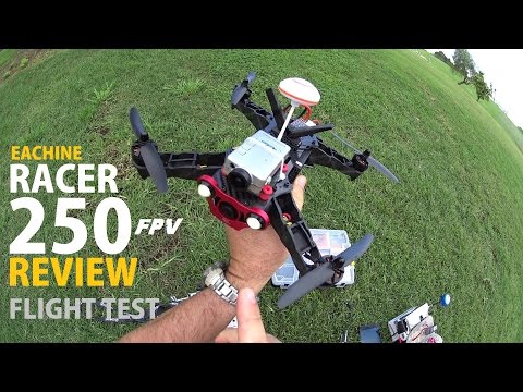 Eachine Racer 250 FPV Drone Review - Part 2 - [Flight & Crash Test]