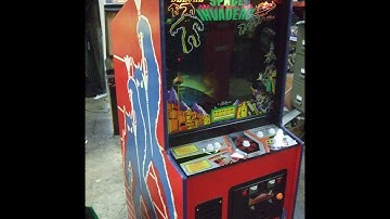 #341 Bally Midway DELUXE SPACE INVADERS Arcade Video Game -retrofit Color Monitor! TNT Amusements