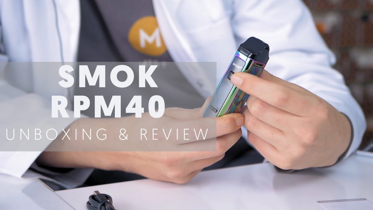 elfbar nachfüll pod läuft aus SMOK RPM 40 REVIEWED, UNBOXING, HOW TO USE!