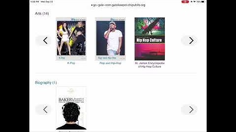 Gale eBooks overview