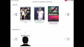 Gale eBooks overview