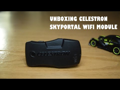 WIRELSS CELESTRON ELECTRONIC MOUNT CONTROL | UNBOXING CELESTRON SKYPORTAL WIFI ADAPTOR 93973