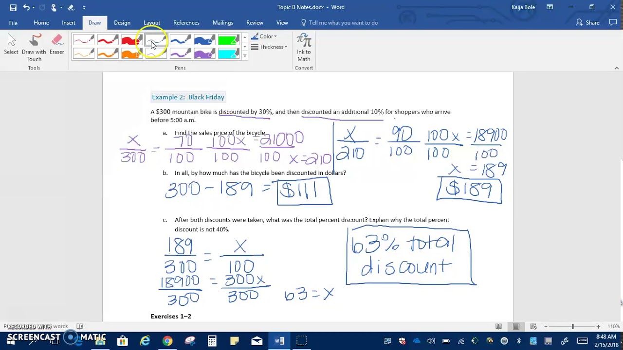 percent-markup-and-markdown-worksheets