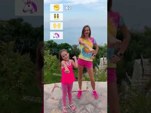 Cool Tiktok Dances Tutorials Unicorn | Shorts By Anna Kova