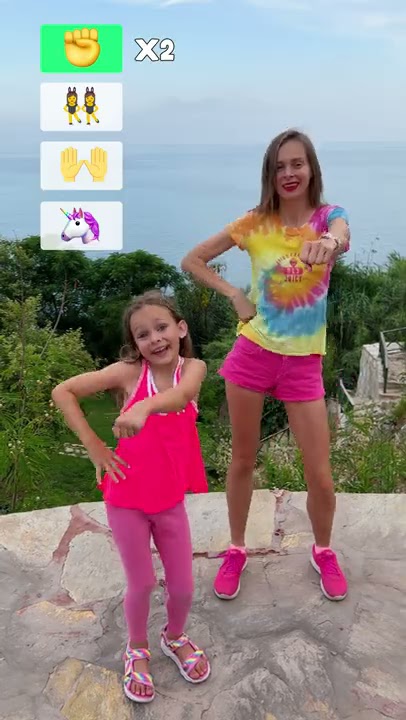 Cool TikTok dances tutorials Unicorn | Shorts by Anna Kova