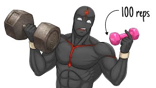 "Heavy Weight vs. Light Weight — Which Builds MORE Muscle?"