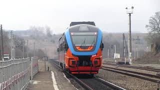 РА3-008 сообщением Орёл-Верховье-Ливны отправляется со станции Залегощь