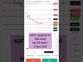 NIFTY 26200 PE CHART ANALYSIS 21 NOV 2025 #optiontradergujarati #niftyanalysis #trading