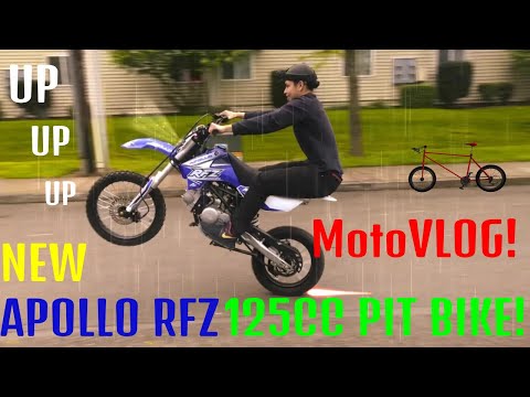 NEW 125CC APOLLO PITBIKE!!! MotoVLOG