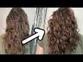 HOW TO REFRESH LIMP &amp; FRIZZY WAVY HAIR | Bowl Method (modified)