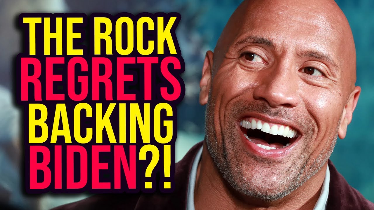 Dwayne Johnson Says He REGRETS Backing Biden… on Fox News?!