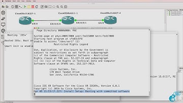 GNS3 Talks: Cisco IOS-XRv import and configuration Part 1: Don