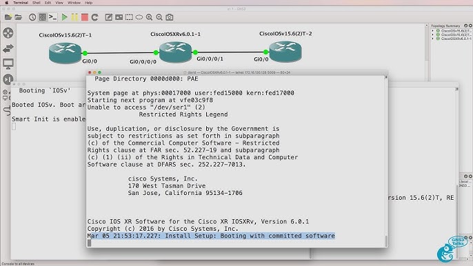 Cisco IOS-XR: Deploy an IOS-XRv appliance in GNS3 – Just Lab ... Cisco IOS-XR: Deploy an IOS-XRv appliance in GNS3 – Just Lab ...
