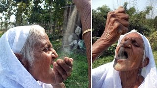 Elderly Woman Has Eaten Sand For Six Decades