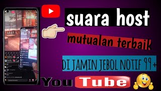 suara host mutualan tiktok terbaik auto banjir give