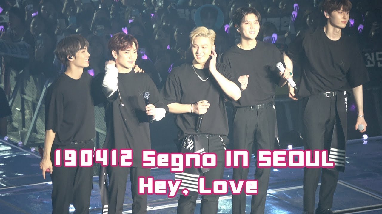 [NU'EST]190412 Segno IN SEOUL Hey, Love[빛의그늘의 직캠채널]