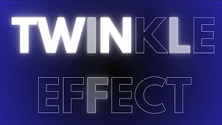 Twinkle Text Effect Tutorial | Glowing Neon Flicker Text Animation in Canva #viral #texteffect