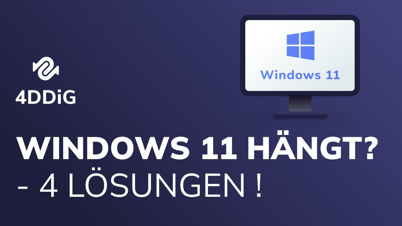 Windows 11 hängt? 4 einfache Lösungen, die wirklich funktionieren!